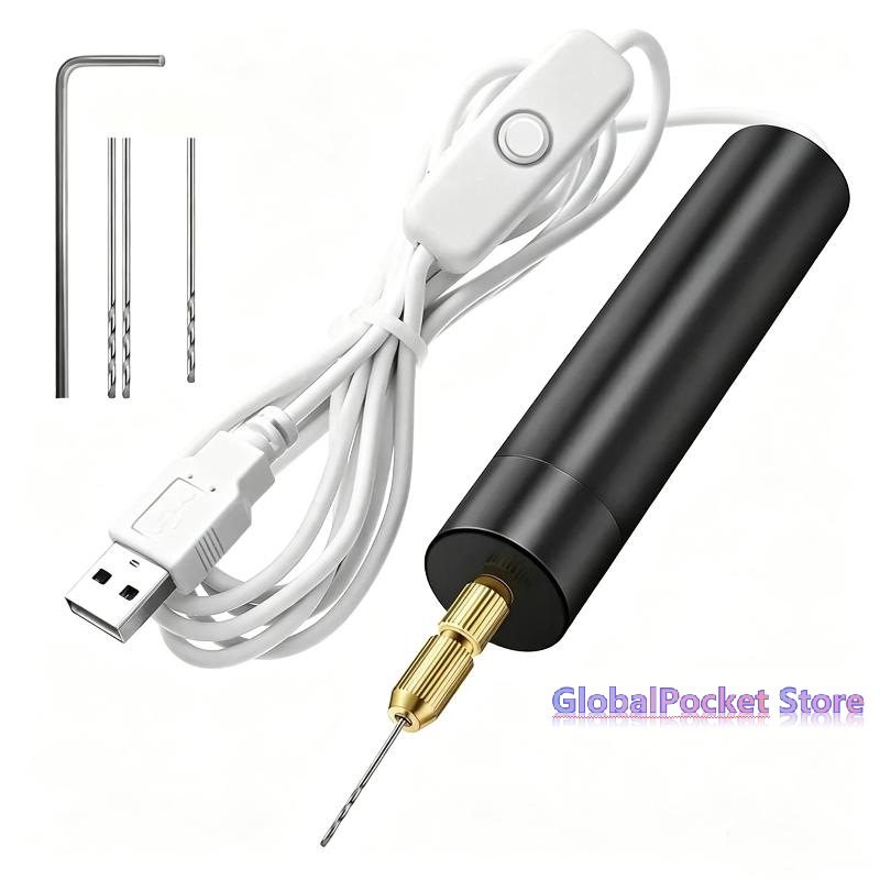 Resin Art Drill Machine - [TG823]USB Powered Mini Portable Electric Drill