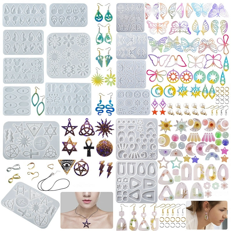 Earring Pendant Silicone Mold  - Resin Art Letters recension och pris