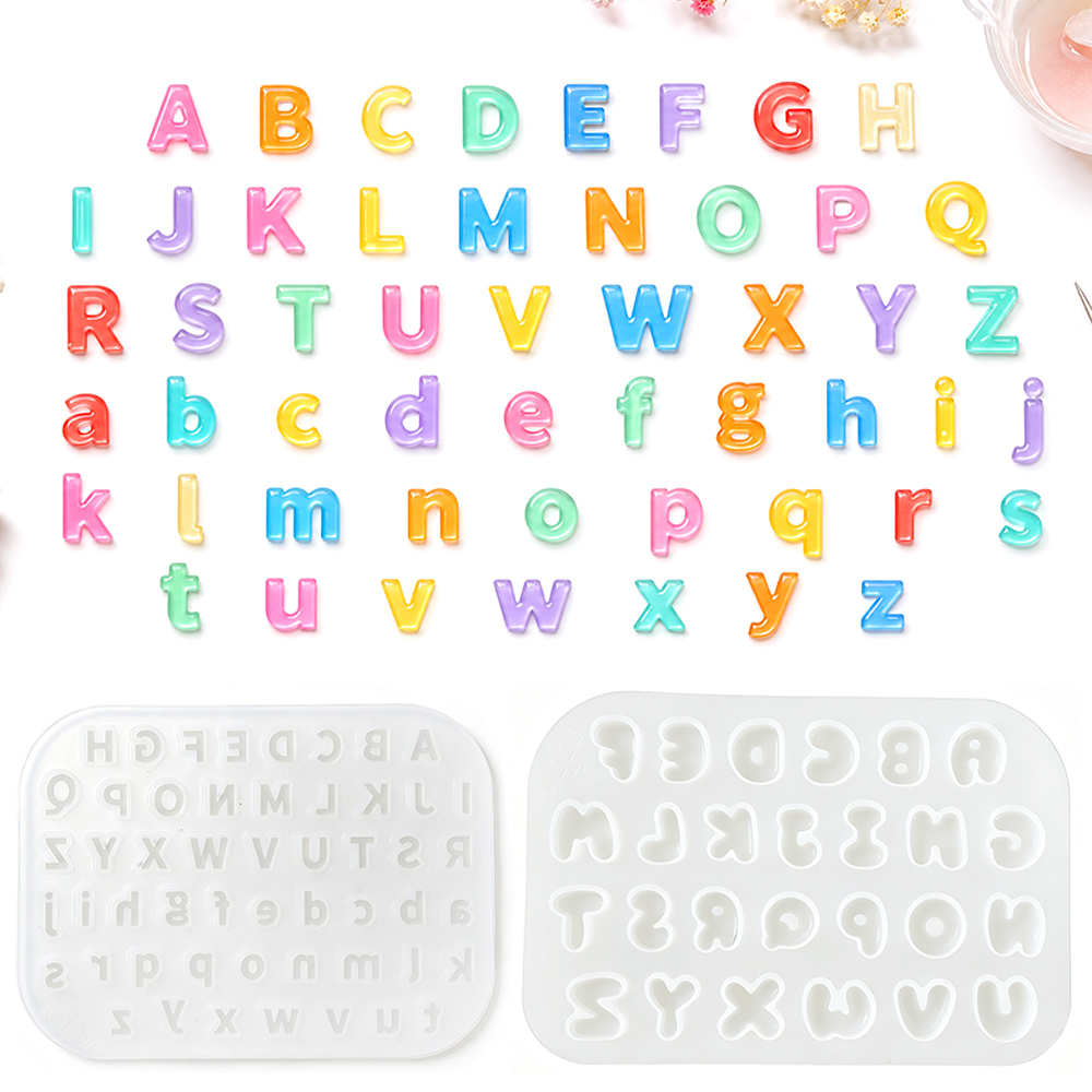 S0321 Mini Size Silicone Mold  - Resin Art Letters recension och pris