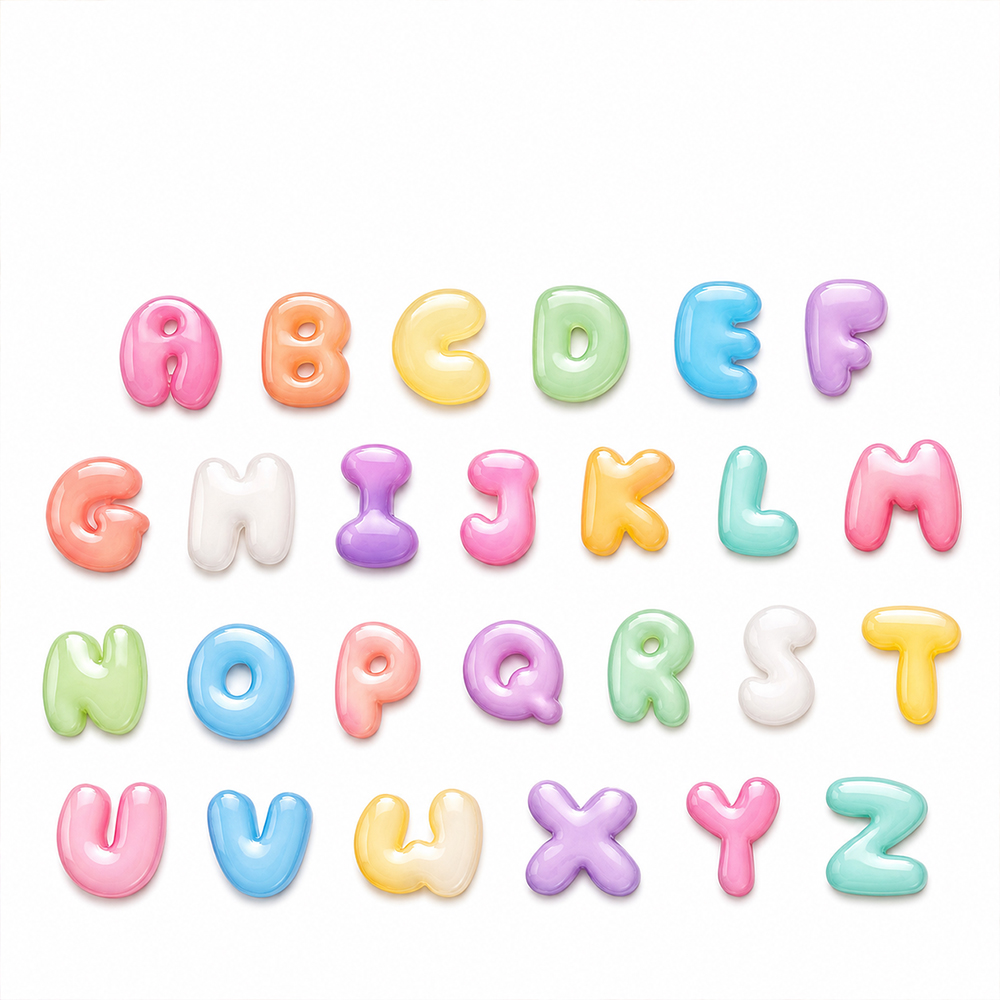 S0321 Mini Size Silicone Mold  - Resin Art Letters recension och pris