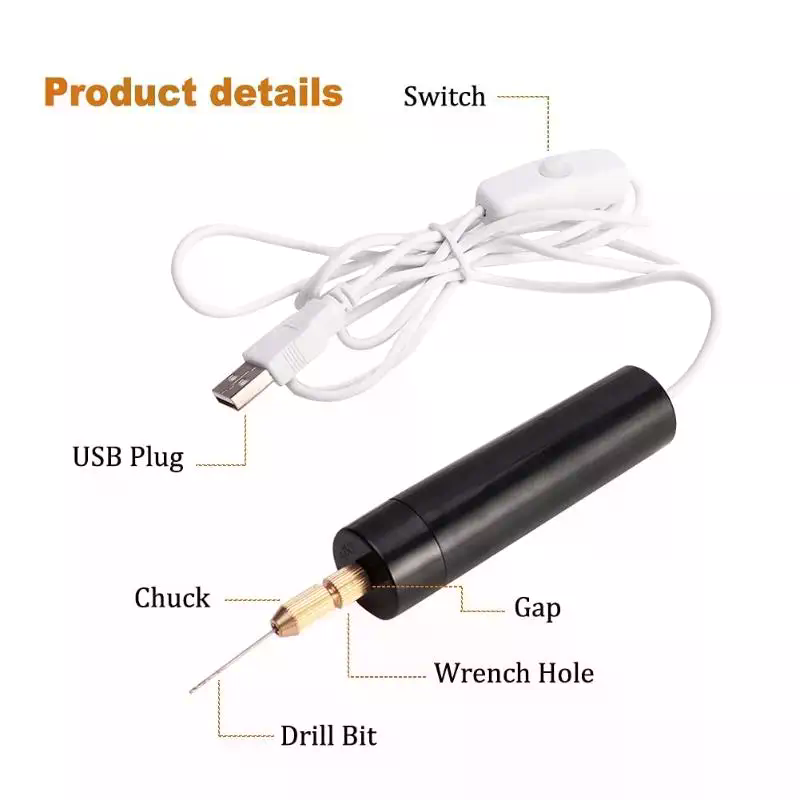 Powered Mini Portable Electric - Resin Art Drill Machine recension och pris