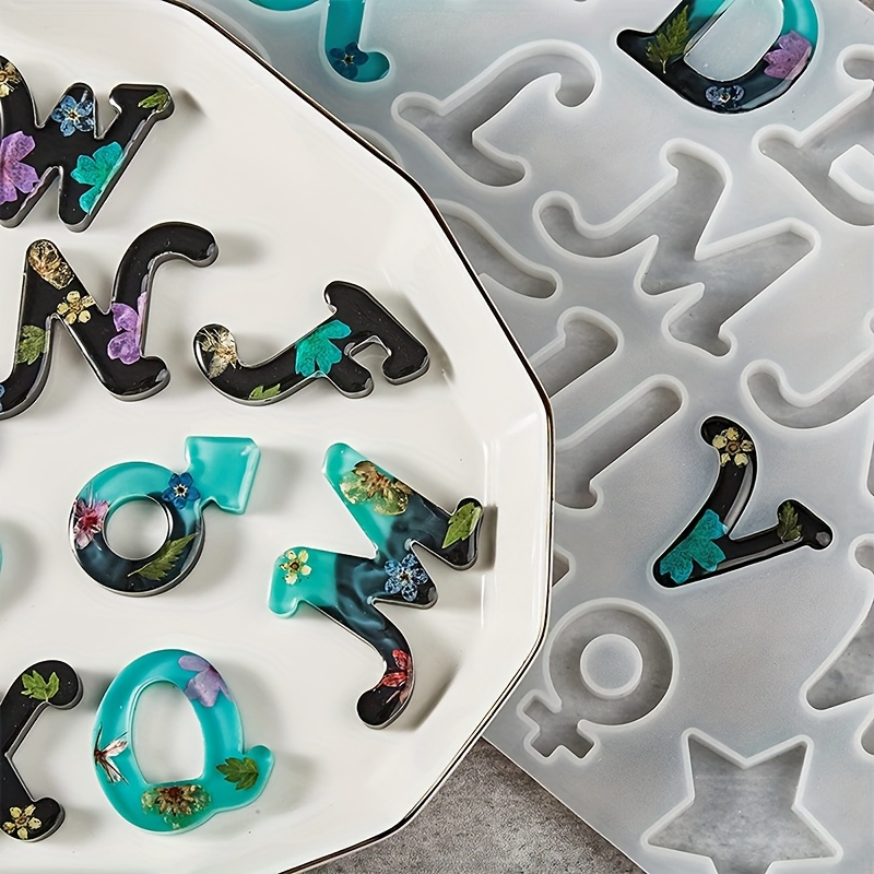 Resin casting mold A style mir - Resin Art Letters recension och pris