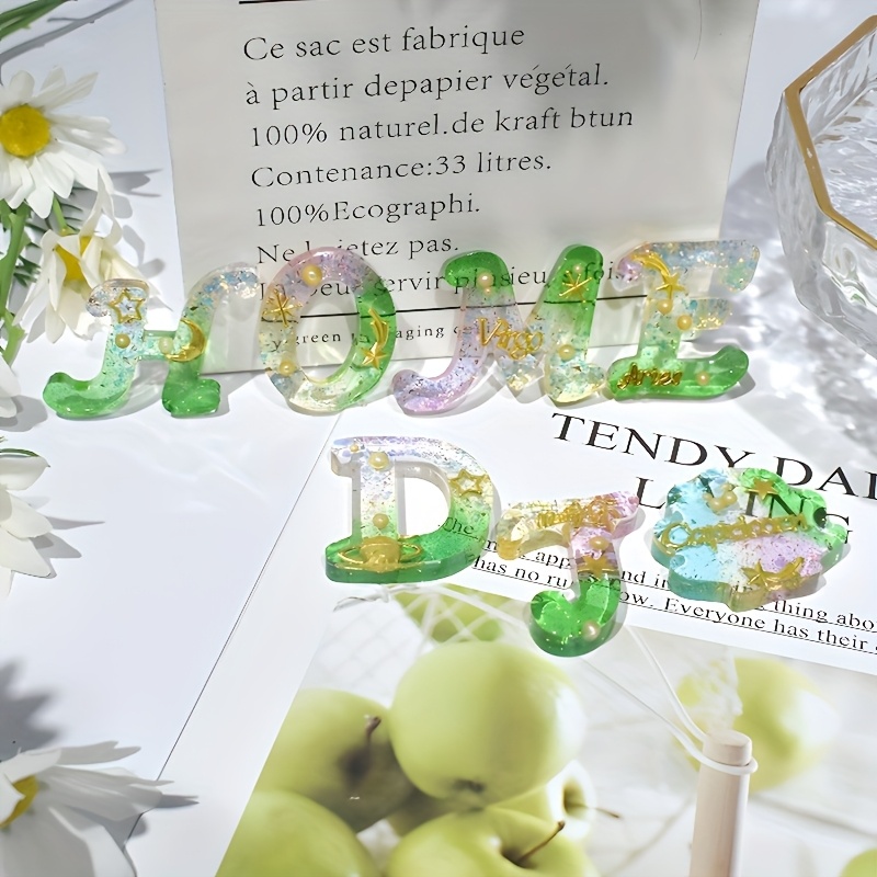 Resin casting mold A style mir - Resin Art Letters recension och pris