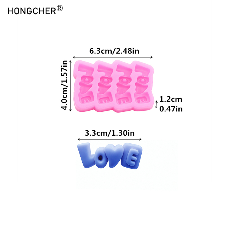 LOVE Letters Silicone Mold DIY - Resin Art Letters recension och pris
