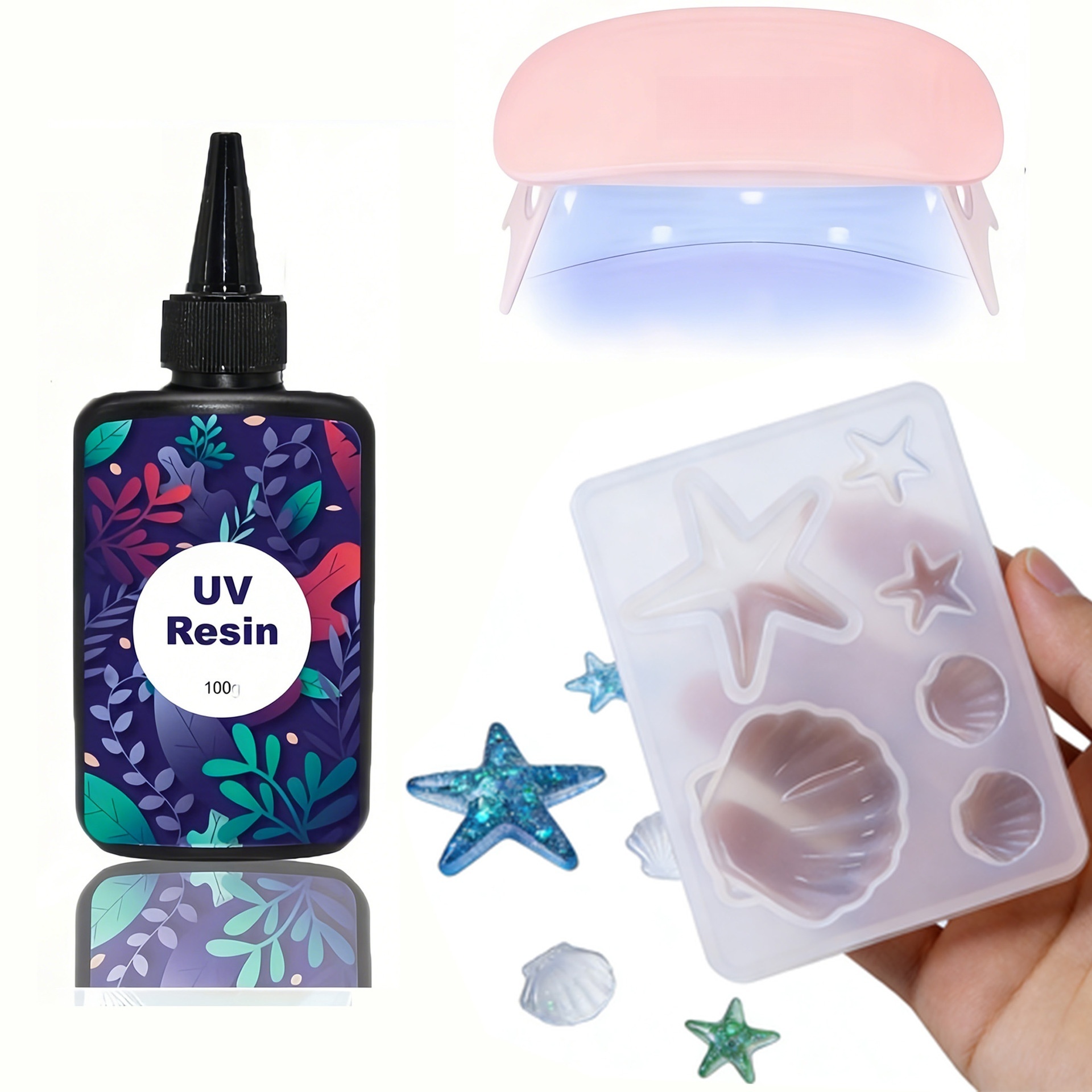 DIY Ocean Theme Crystal Epoxy  - Resin Art Letters recension och pris
