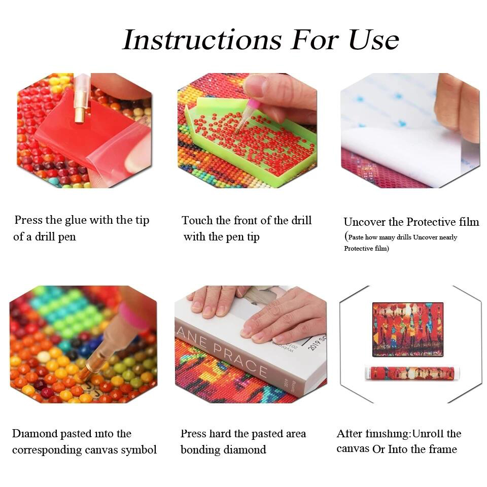 Frameless,5D DIY Diamond Paint - Resin Art For Beginners recension och pris