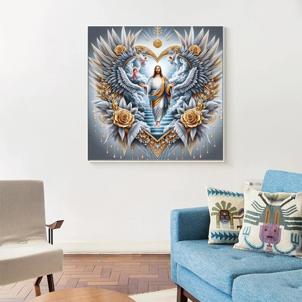 1pc frameless 5D DIY Diamond P - Resin Art For Beginners recension och pris