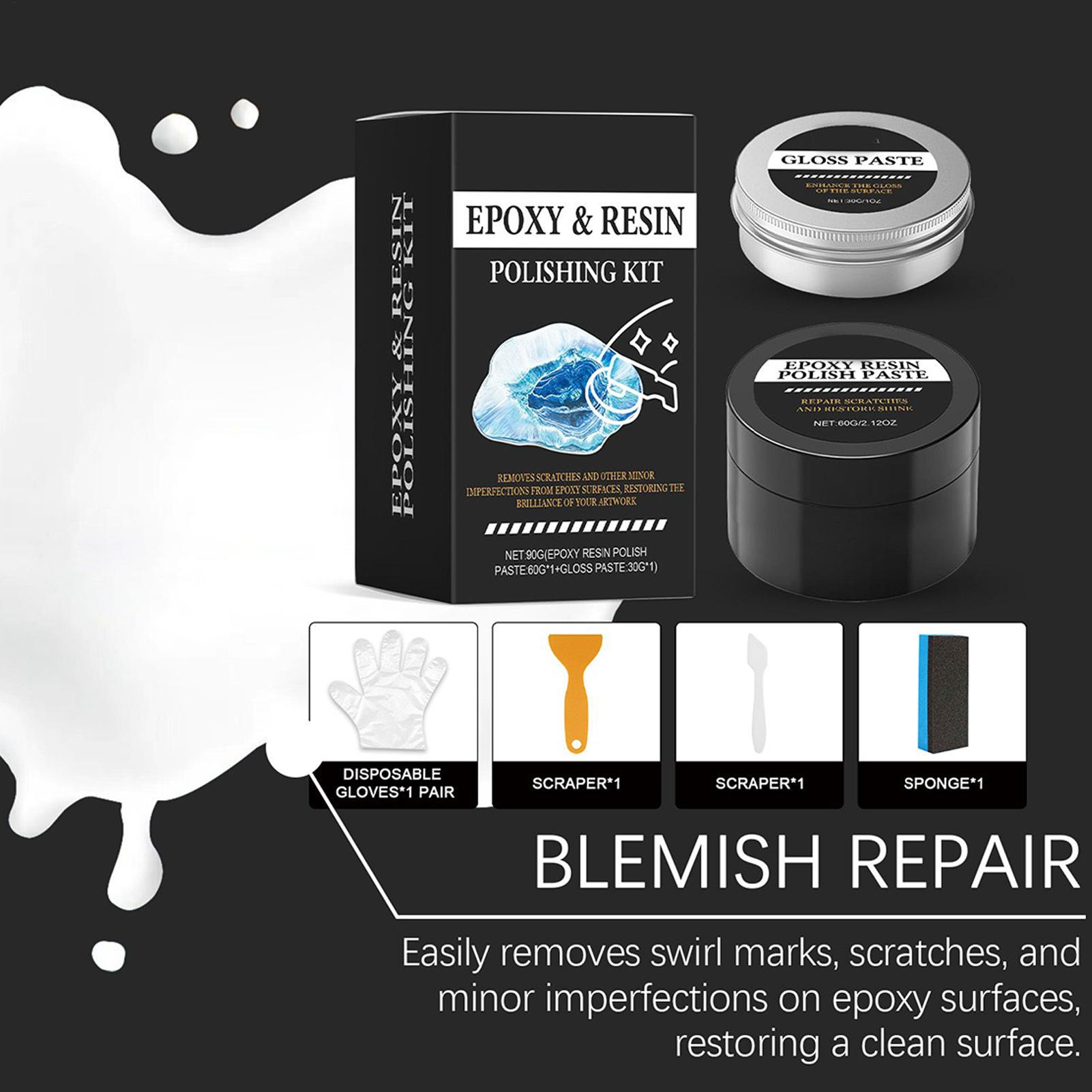 Epoxy Resin Polishing Kit - Cr - Resin Art For Beginners recension och pris