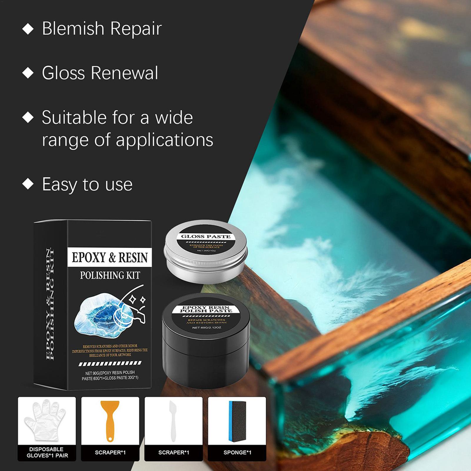 Epoxy Resin Polishing Kit - Cr - Resin Art For Beginners recension och pris