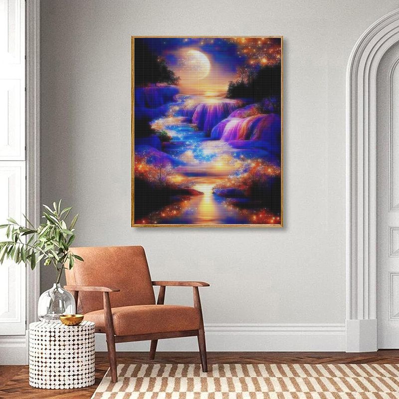 Frameless, DIY Diamond Paintin - Resin Art Wall Decor recension och pris