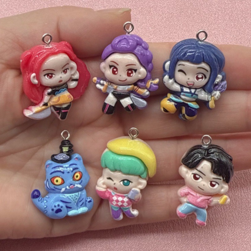 10pcs resin cartoon pendant, D - Resin Art Materials Kit recension och pris