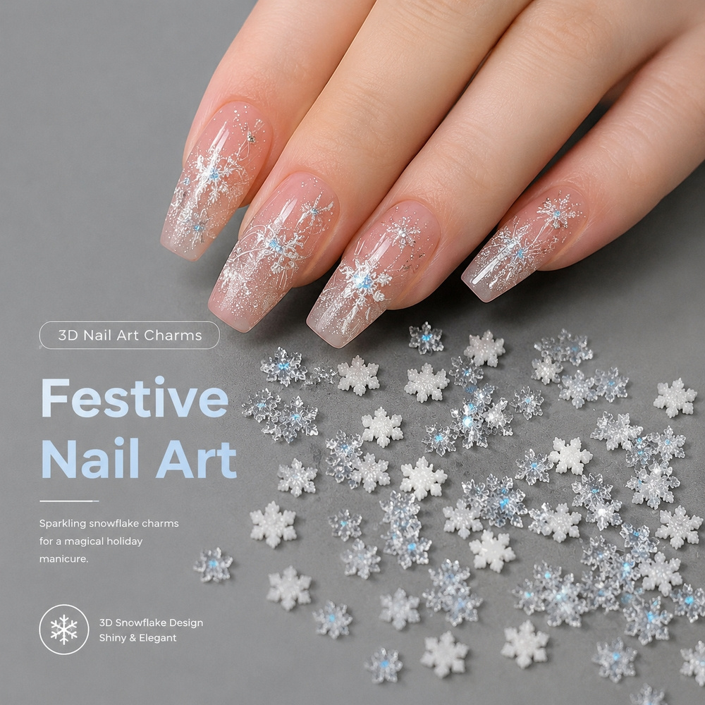 50Pcs Holiday Multi‑Size Resin - Xmas Resin Art recension och pris