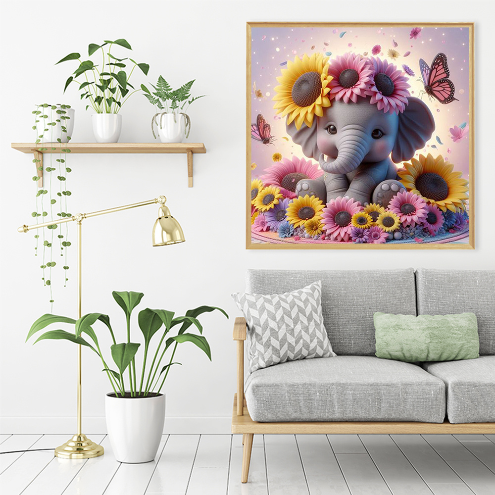 Evershine Elephant Diamond Pai - Resin Art For Beginners recension och pris