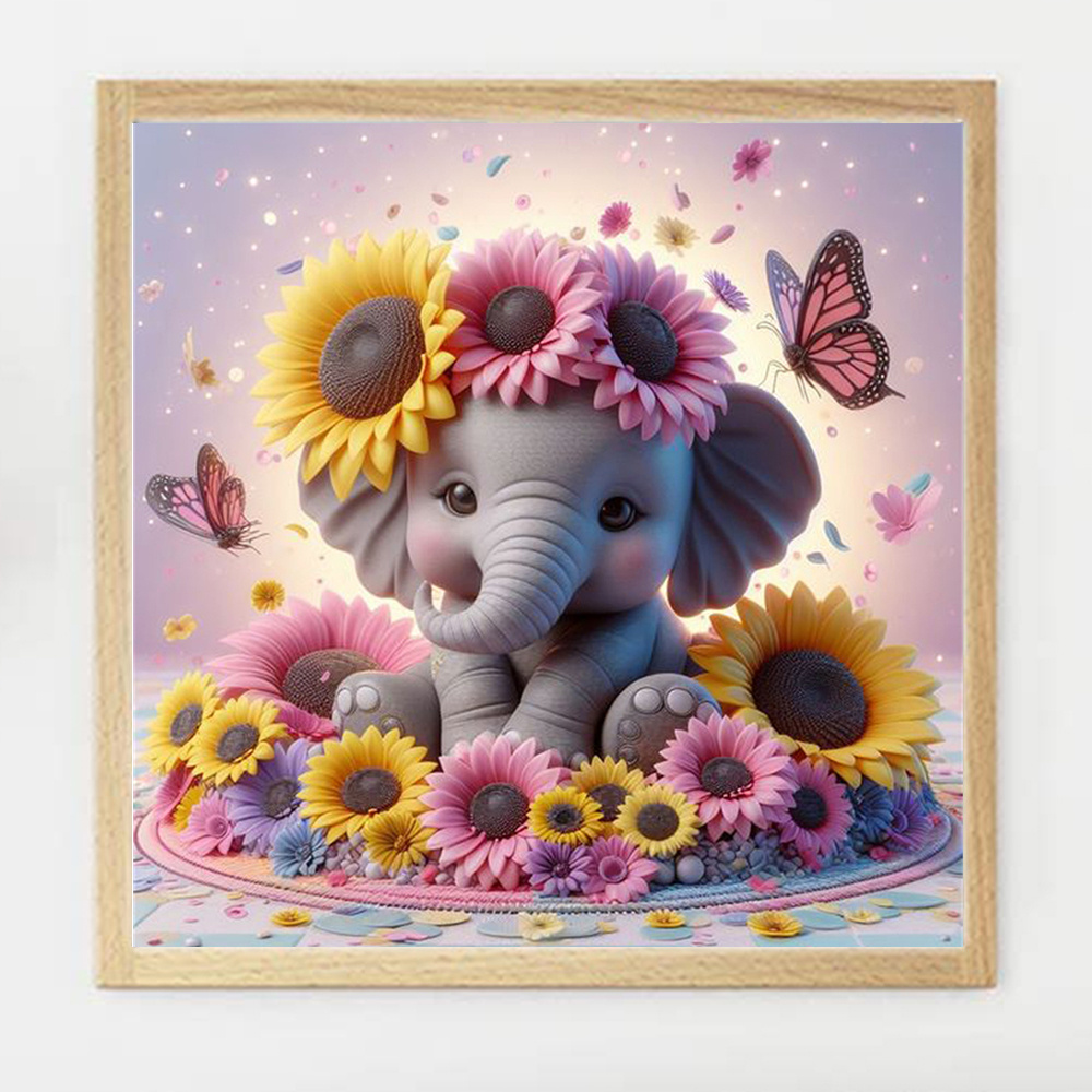 Evershine Elephant Diamond Pai - Resin Art For Beginners recension och pris