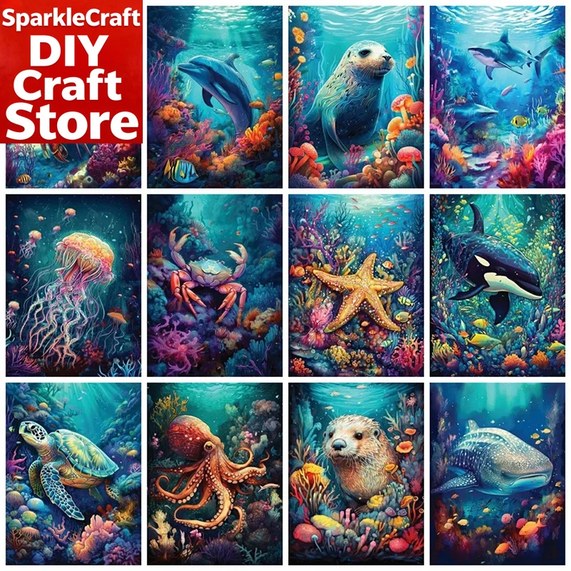1PC frameless  Full Square Rou - Resin Art Wall Decor recension och pris