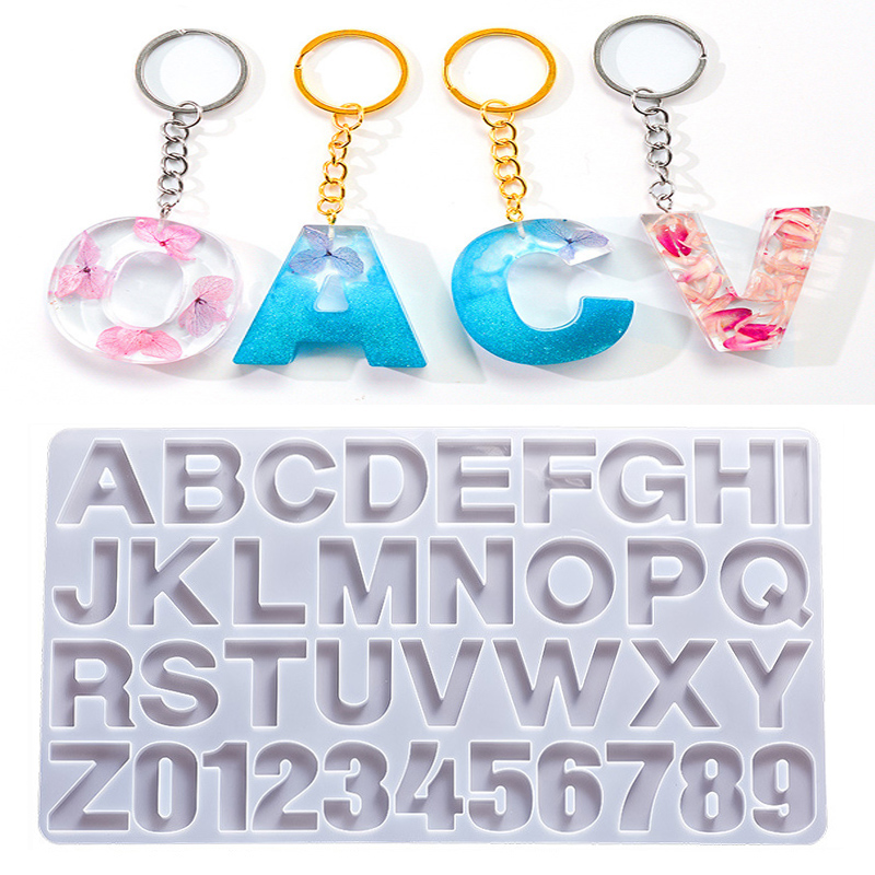 Alphabet Epoxy Resin Silicone  - Resin Art Letters recension och pris