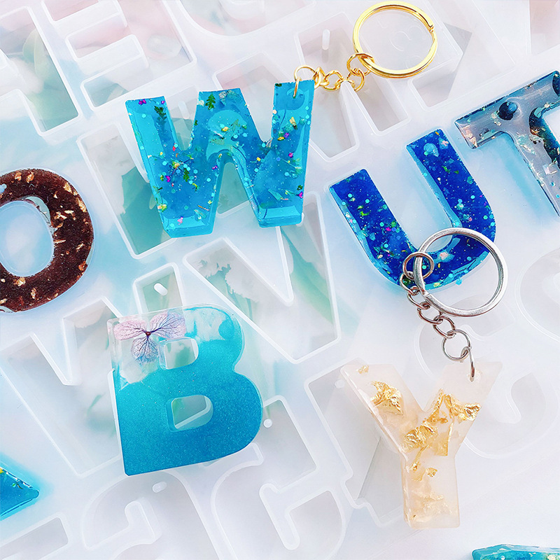Alphabet Epoxy Resin Silicone  - Resin Art Letters recension och pris