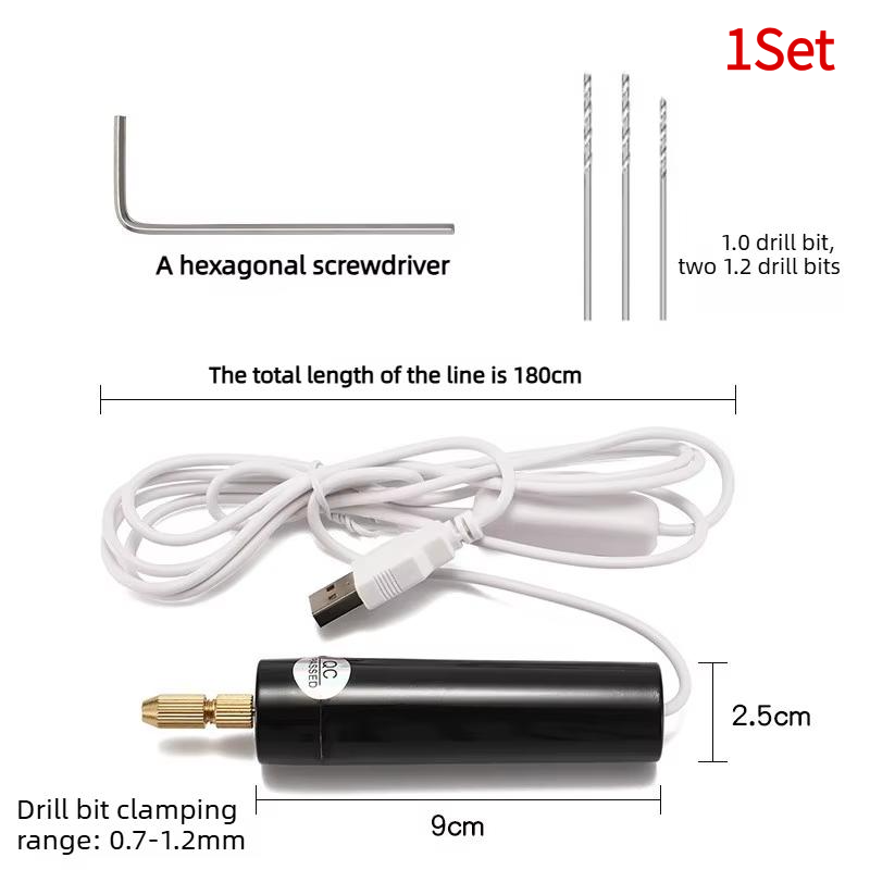 1Set USB Powered Mini Portable - Resin Art Drill Machine recension och pris
