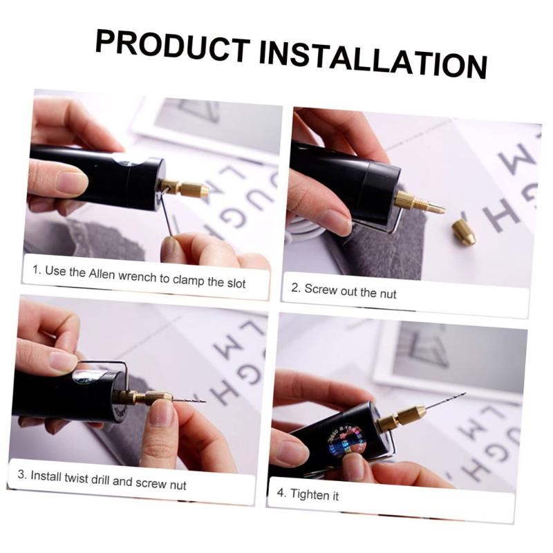 Mini Portable USB Powered Elec - Resin Art Drill Machine recension och pris