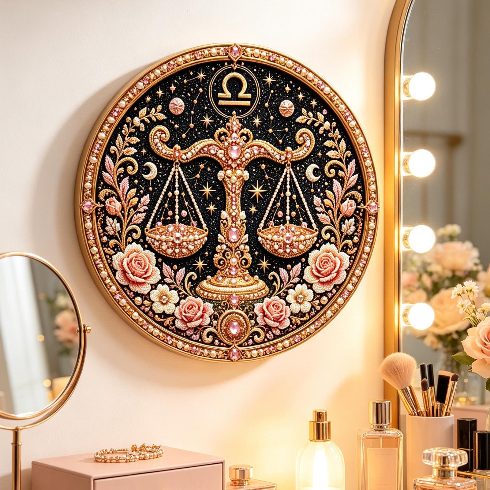 12 Zodiacs Signs Pearl Art Kit - Resin Art Wall Decor recension och pris