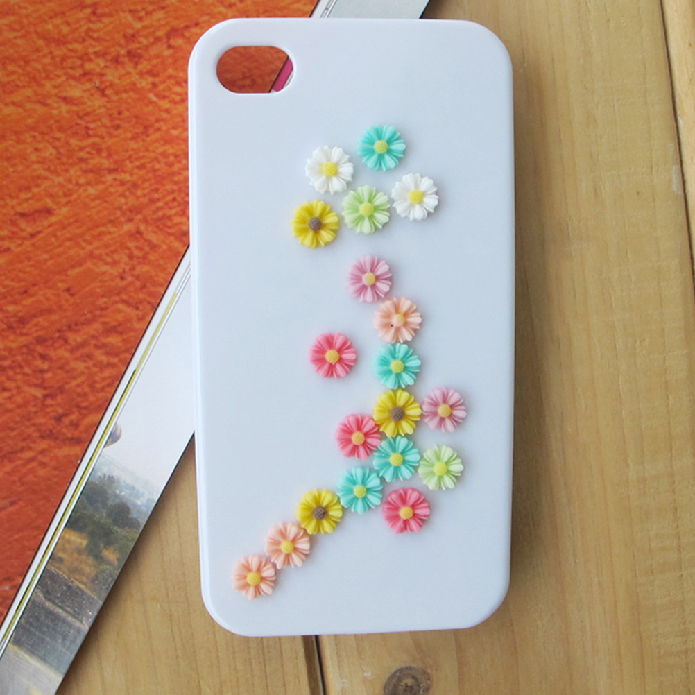 200Pcs 13Mm Resin Daisy Flower - Resin Art Flower recension och pris