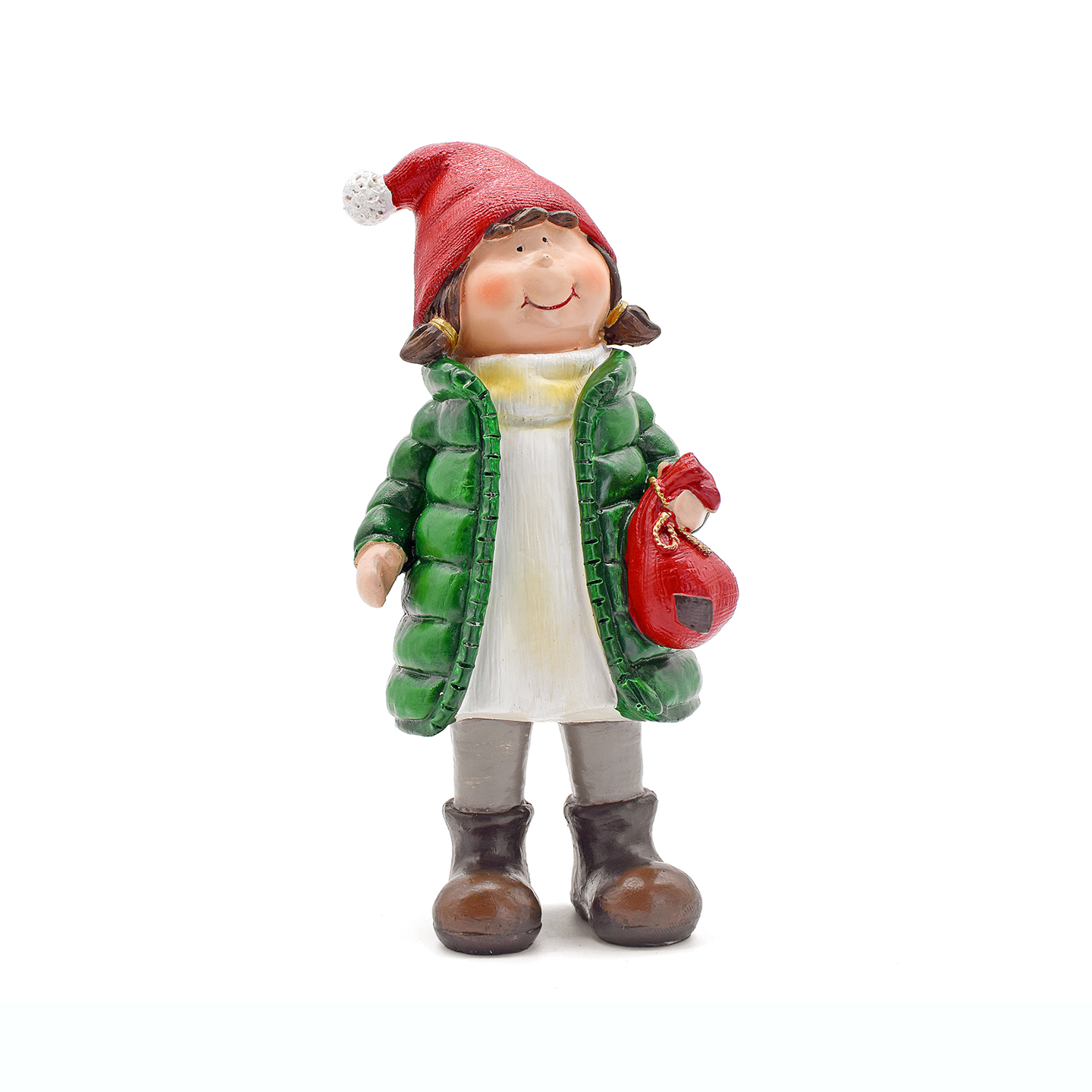 Set Of 2 Christmas Boy AndGirl - Xmas Resin Art recension och pris