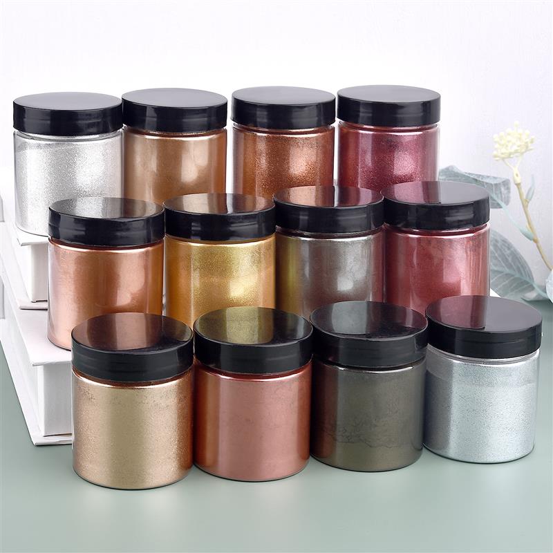 50g Shimmer Metallic Gold Silv - Resin Art Letters recension och pris