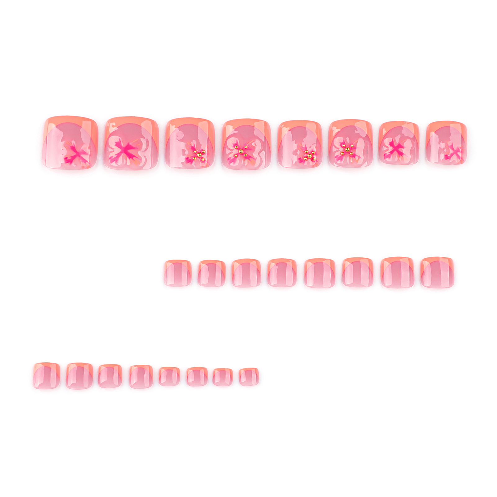 24pcs Charming Flower Pattern  - Resin Art Flower recension och pris