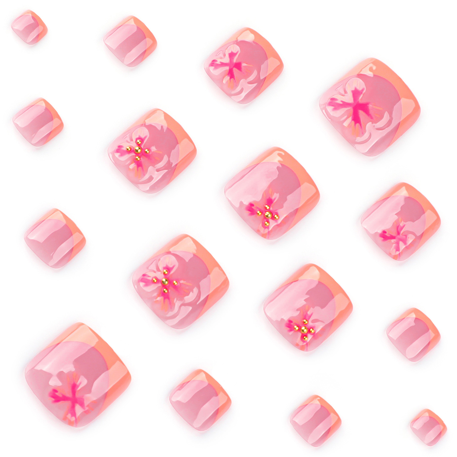 24pcs Charming Flower Pattern  - Resin Art Flower recension och pris