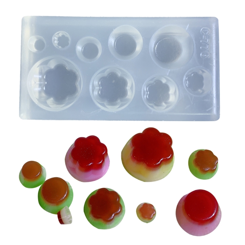 Cute Pudding Shape Silicone Mo - Resin Art Letters recension och pris