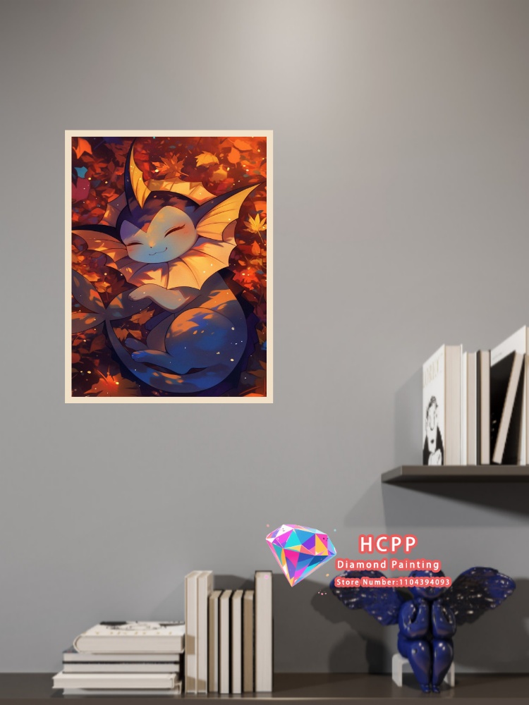1pc frameless Cartoon Pokemon  - Resin Art For Beginners recension och pris