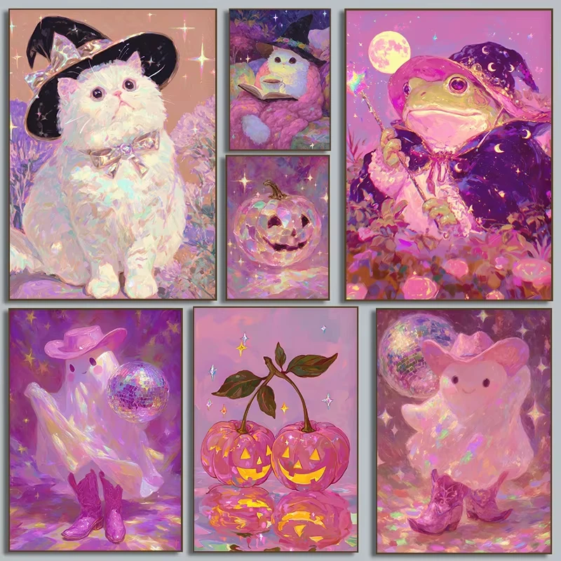 Classic Fantasy Halloween Pet  - Resin Art Wall Decor recension och pris